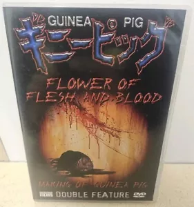Guinea Pig: Flower of Flesh & Blood/Making of Guinea Pig DVD 2005 Unearthed Film - Foto 1 di 5