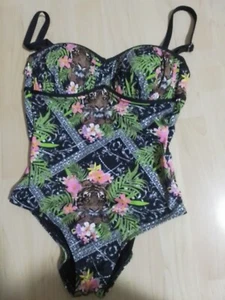 TOGS Badeanzug 38 (8)bunt Dschungle Tiger Motiv Damen - Bild 1 von 5