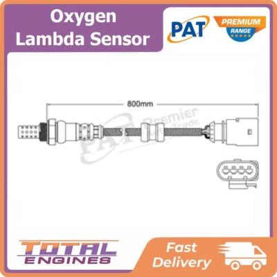 PAT Premium Oxygen Lambda Sensor fits Skoda Fabia 5J 1.4L 4Cyl CAVE - image 1 of 2