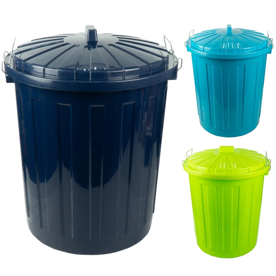 Maxitonne 50l mit Farbwahl, Tonne aus Hartplastik, Mülleimer Küche, Futtertonne - Bild 1 von 1