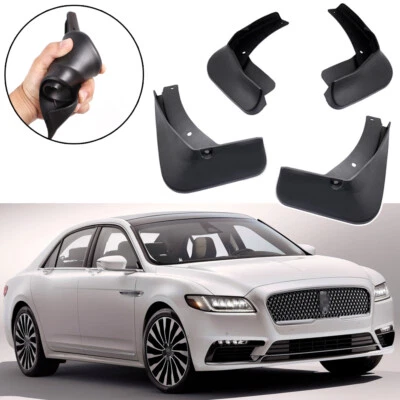 Car Mudguard Mudflaps Splash Guards Fender Set for Lincoln Continental 2017-2022 - Image 1 of 4