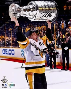 Jake Guentzel 2017 Stanley Cup Pittsburgh Pinguine handsigniert 8x10 NHL Foto - Bild 1 von 1