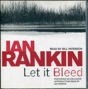 Ian Rankin Let It Bleed audiobook CD NEW - Imagen 1 de 2