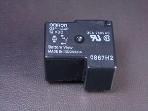 G8P-1A4P-DC12 Omron Relay SPST NO 30A 250VAC 12VDC Coil Sealed G8P-1A4P 12V DC - Picture 1 of 4