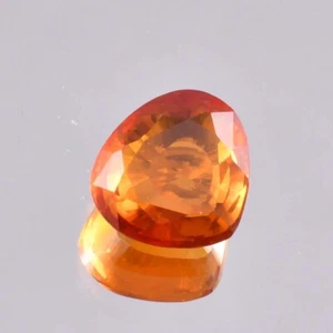 8.20 Ct Natural Golden Yellow Ceylon Sapphire Heart Cut Loose Gemstone Certified - Picture 1 of 4