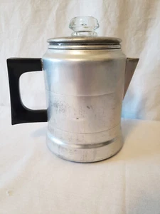 Vintage Worthmore Aluminium Kaffeekanne 5 Tassen - Bild 1 von 6