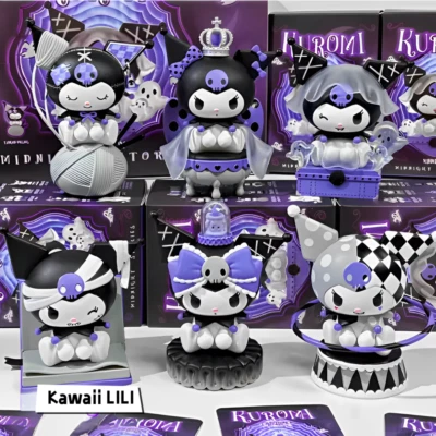 Sanrio Kuromi Dark Night Story Series Blind Box Confirmed Figure Art Toys Gift - Image 1 of 4