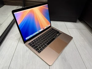 Apple MacBook Air Retina 13.3" 2020 256GB SSD 8GB Ram 8C CPU 7C GPU M1 - Gold - Picture 1 of 16