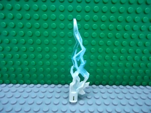 Lego 1 White and Trans Light Blue Wave Flame Bionicle NEW - Picture 1 of 1