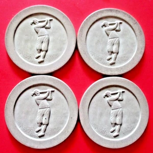 vtg - 4 pc lot - GOLF BALL MARKER - Golfer Knickers - Poker Chip - Picture 1 of 2
