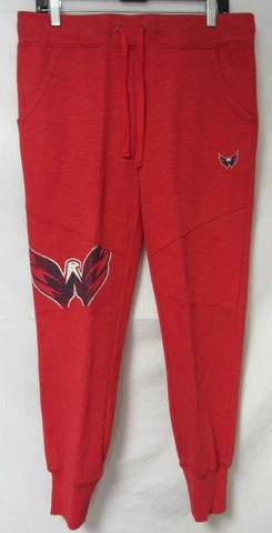 Touch by Alyssa Milano Washington Capitals Women's Size Medium Joggers A1 3319 Cover