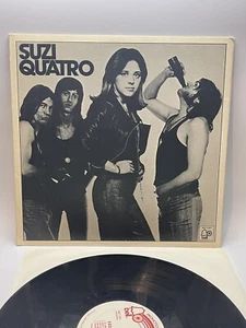 Suzi Quatro Self Titled Debut 1974 US Press Bell 1302 Textured Cover Vinyl Promo - Picture 1 of 4