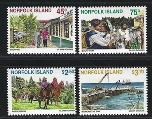 1996 Norfolk Island Scott #606-609 (SG #624-627) - Tourism Set of 4 - MNH - Picture 1 of 2