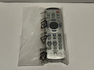 [NEW] Original Sanyo CXZT OEM Projector Remote Control - Gray - Image 1 of 2