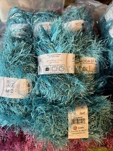 Moda-Dea Fur Ever-Aquamarine 1.76oz Skeins - Picture 1 of 5