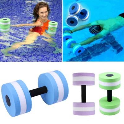 Mancuerna aeróbicos entrenamiento con peso de agua barra acuática fitness Foto 1 de 4