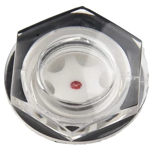G3/4 Male Thread Air-Compressor Fittings Clear Plastic Oil Sight Glass - Picture 1 of 12