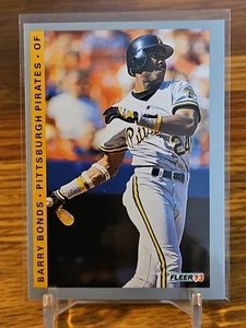 1993 Fleer Baseball #112 Barry Bonds Pittsburgh Pirates - Picture 1 of 2