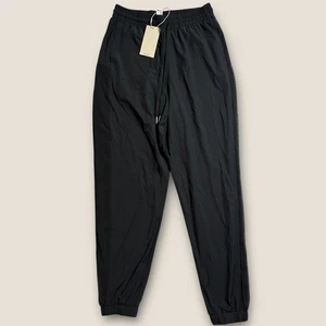 Halara Jogginghose schwarz Damen Medium Neu mit Etikett elastischer Bund leichte Hose W08 - Bild 1 von 3