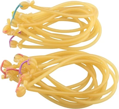 10Pcs Powerful Fishing Slingshot Elastic Tube Rubber Band for Fishing Shooting S - Image 1 of 4
