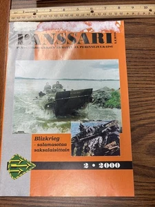 VTG 2000 2 Panssari War Tank Magazine Blitzkrieg German Style Artillery Military - Picture 1 of 13