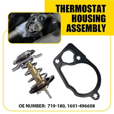 Carcasa de montaje de termostato para Malibu Chevrolet Equinox 2008-2017 3,0 L 3,6 L Foto 1 de 4
