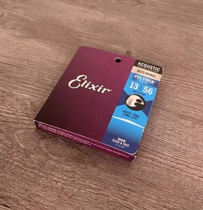 Elixir 80/20 Bronzo Polyweb Corde per chitarra acustica Medium (13-56) / 11100 - Foto 1 di 1