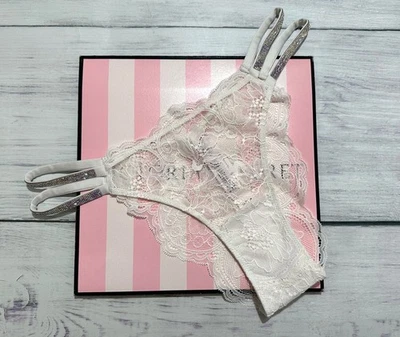 Victoria's Secret Shine Strap Brazilian Bling Panty Rhinestone All Sizes - Image 1 of 4