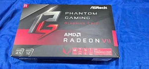 Pre-Owned AMD ASRock Phantom Gaming X Radeon VII 16GB GPU (PG X RADEON VII 16G) - Picture 1 of 9