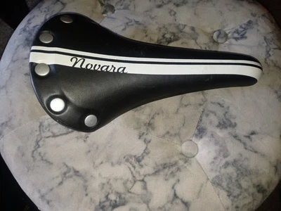 Sillín vintage Vetta VSA Italia 265 mm largo 165 mm ancho años 80 MTB Novara Foto 1 de 4