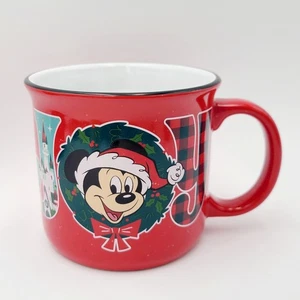 2025 Disney Parks Santa Mickey Mouse Joy Christmas Holiday Coffee 16oz Mug Cup - Picture 1 of 5
