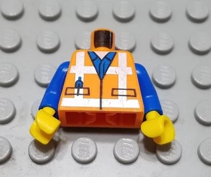 LEGO The LEGO Movie Emmet Construction Worker Minifigure Torso - Picture 1 of 1