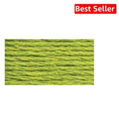 Proudly Made in USA: Light Parrot Green Six Strand Embroidery Floss, 100g Cone - Image 1 of 2