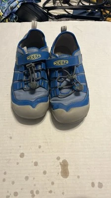 NEW KEEN Youth Kids Size 6 Newport H2SHO Washable Shoe Blue/Yellow 1027237 - Image 1 of 4