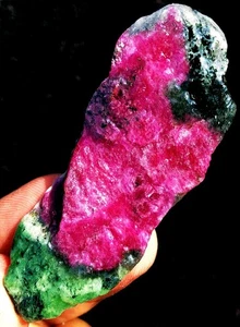 37.5g Museum!!! Natural Red Ruby in Green Zoisite Crystal Gem Specimen ie1617 - Picture 1 of 12