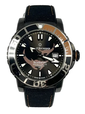 Reloj Carl F. Bucherer Patravi Scubatec Manta Negro, 00.10632.28.33.99 Foto 1 de 4