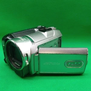 Victor GZ-MG575 HARD DISK MOVIE Everio 10x 5MEGA PIXEL40GB DOLBY DIGITAL Silver - Picture 1 of 17