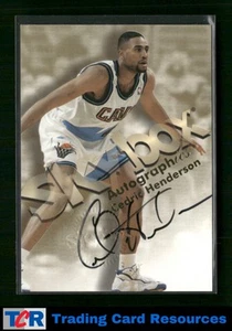 1998-99 SkyBox Premium #NNO Cedric Henderson Autographics Auto - Picture 1 of 2
