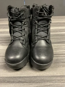 STIVALI US 8 REGULAR DA UOMO 5.11 TACTICAL ATAC 2.0 6" CON ZIP LATERALE 12394ABR NERI - Foto 1 di 5