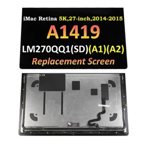 27" 5K Retina Display For iMac A1419 EMC 2806 LCD Screen Replacement Assembly - Picture 1 of 11