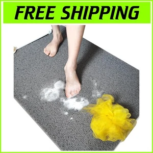 24x47” Non-Slip Loofah Bath Mat - Safe & Comfortable Shower Solution for Seniors - Picture 1 of 8