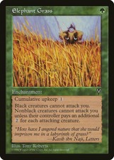 Elephant Grass Visions PLD Green Uncommon MAGIC THE GATHERING CARD ABUGames