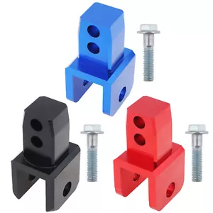 2x Rear Shock Extender Absorbers Universal Motorcycle Riser Heightening Adapter - Picture 1 of 12