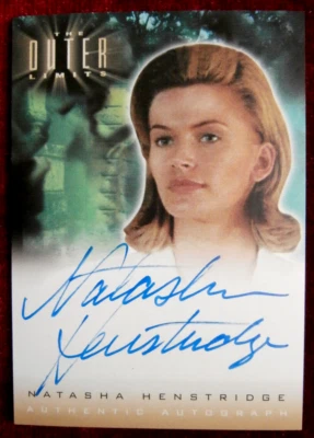 THE OUTER LIMITS - NATASHA HENSTRIDGE - Hand-Signed Autograph Card A1 - 2003 - Image 1 of 2