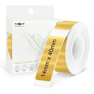 14 X 40mm 1/2" x 1 1/2" Waterproof Thermal Label 160pcs OEM Label Tape Roll f... - Picture 1 of 7