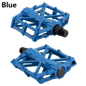 Mountain Bicycle MTB Bike Cycling Bearing Alloy Flat-Platfrom Pedals 9/16" Inch - Picture 1 of 13