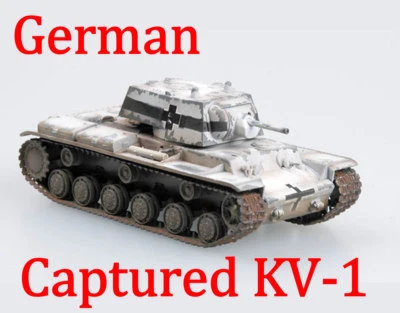 Easy Model 1/72 German Army KV-1 Heavy Tank 1941 Captured By German #36278 - Image 1 of 4