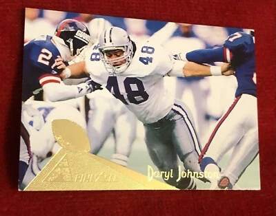 Daryl Johnston Dallas Cowboys FB 1994 Pinnacle - #240 - Image 1 of 2
