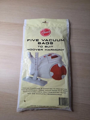 5 x Vacuum Bags for HOOVER HARMONY Cleaner - Image 1 of 2