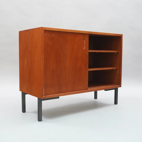 Otto Zapf Sideboard 5 Architektenmöbel Teak Sideboard 1957 3.AK Cover